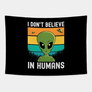 I Don't Believe In Humans Tapestry