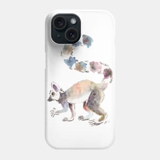 Splotchy Lemur Phone Case