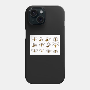 Honey Bees Honeybee Phone Case