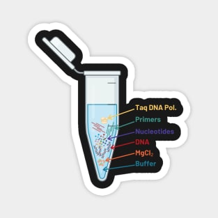 The Perfect PCR Polymerase Chain Reaction Process Steps Chemicals Biology Science Pipette Tubes Magnet