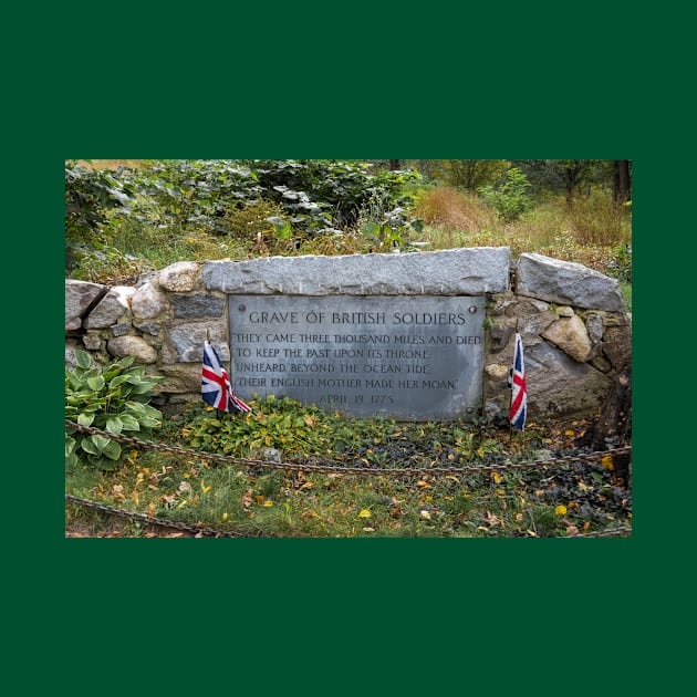 Grave Of British Soldiers by Debra Martz