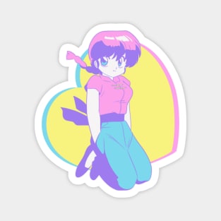 Ranma ½ Pastel version Magnet