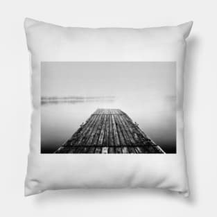 Pier On The Lake Pillow