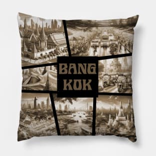 THAI CITY - BANGKOK - TRAVEL -2 Pillow