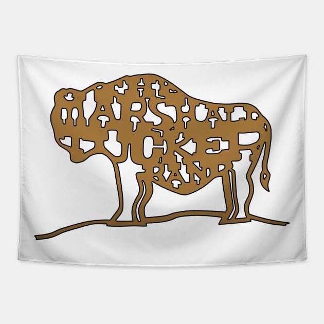 Marshall Tucker Band Bison Tapestry by BigOrangeShirtShop