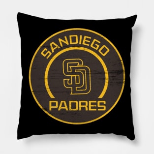 Padres Retro Pillow