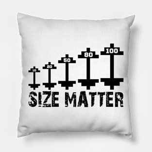 size matter Pillow