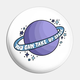 Spacey Planet Pin