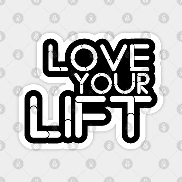 love your lift Magnet by NoorAlbayati93