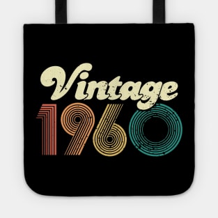 60th birthday gifts for men and women 1960 gift 60 years old Tote