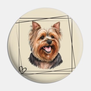 Love my Yorkie Pin