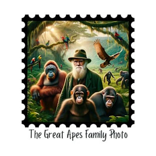 The Great Apes Family Photo II T-Shirt