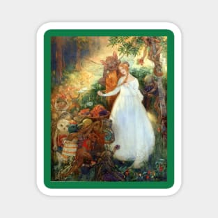 The Goblin Market - Hilda Hechle Victorian aesthetic Magnet