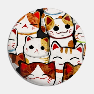 Lucky Cats Pin