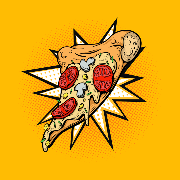 Pizza slice by BlackOwl