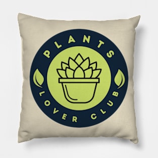 Plants Lover Club For Pot Head Pillow