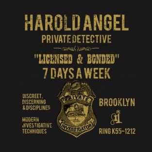 Harry Angel Private Detective from Angel Heart T-Shirt