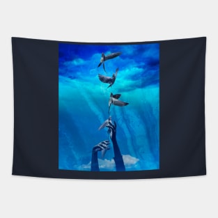 Birds Escape Tapestry