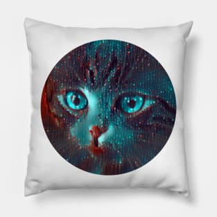 Agreeable mycat, revolution for cats Pillow