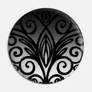 Pattern black and white Pin