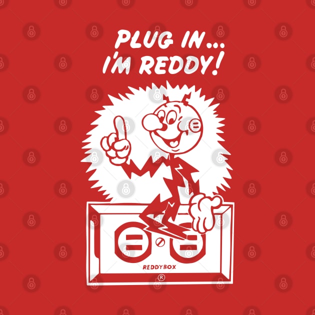 plug in reddy kilowatt white by Sayang Anak