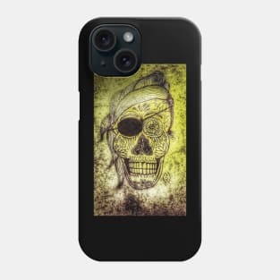 Pirate Sugar Skull Phone Case