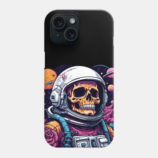 Cosmic Skull Odyssey Phone Case