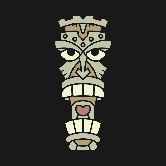 Tiki Head by ePixels