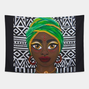 African Beauty Tapestry