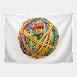 Rubber Band Ball Tapestry