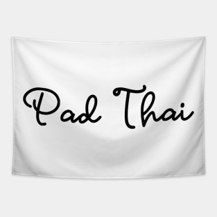 Pad Thai - black Tapestry