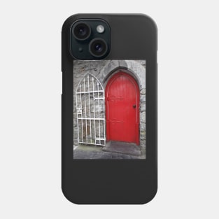 A red door from Galway Phone Case