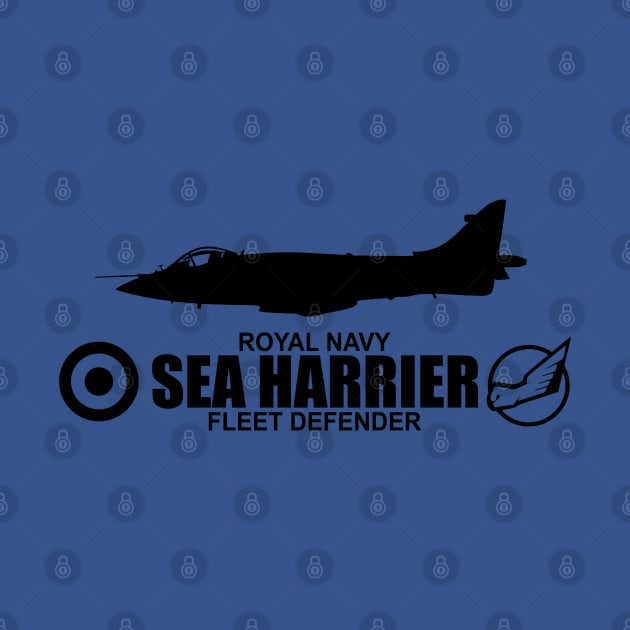 Royal Navy Sea Harrier (subdued) by TCP