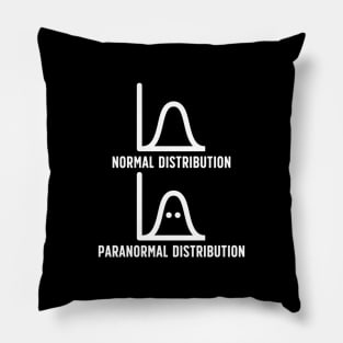 Normal Distribution/Paranormal Distribution Pillow