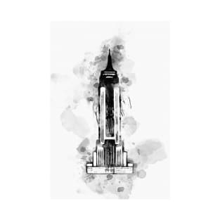 The Empire State Building watercolor T-Shirt