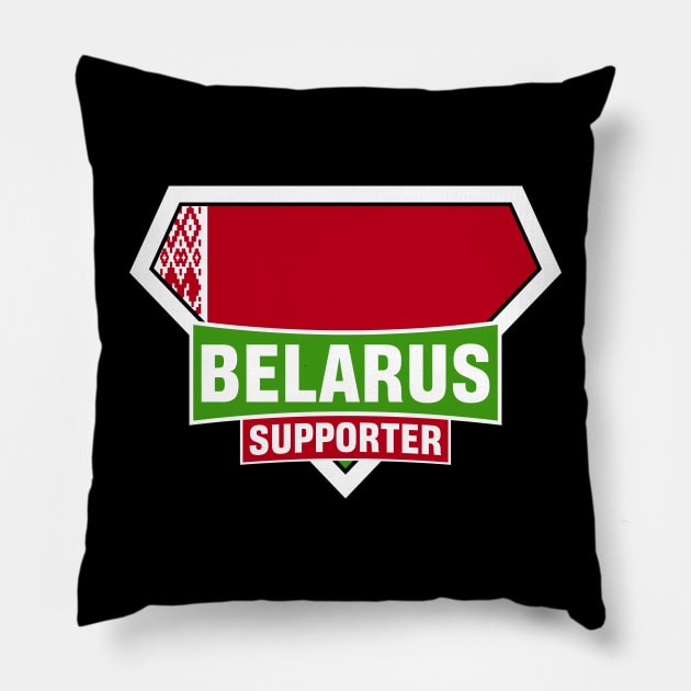 Belarus Supporter Pillow by ASUPERSTORE