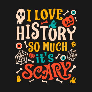 Funny Halloween history teacher costume T-Shirt