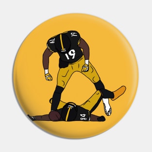 Juju Smith-Schuster And Antonio Brown Celebration Pin