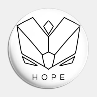 Hope With Your Heart Pin