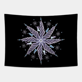 Snowman Swirl V1 Tapestry