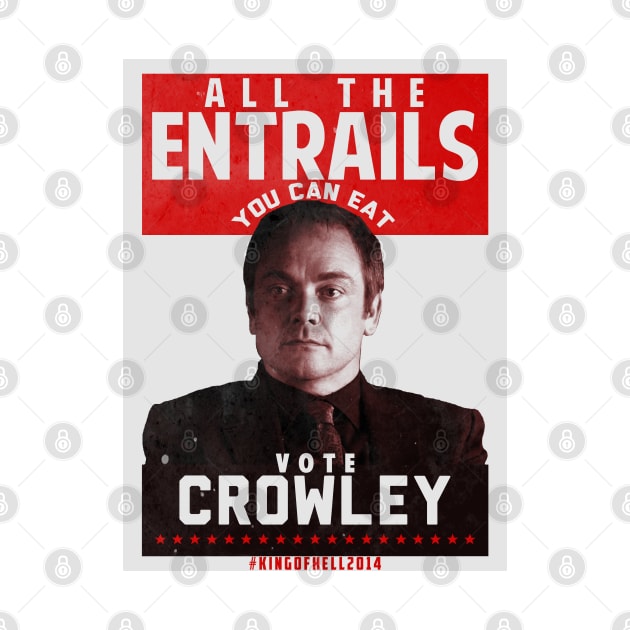 Vote Crowley by aliciahasthephonebox