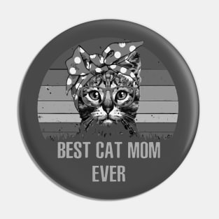 Best cat mum ever Pin