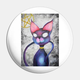 Witchy Kitty Pin