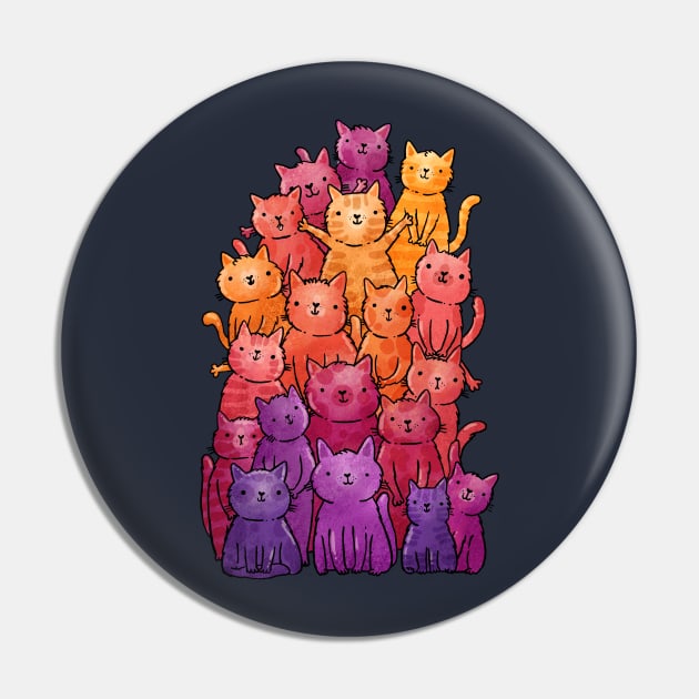 Cats pile Pin by Tania Tania