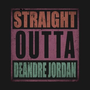 Vintage Proud Basketball Name Jordan Retro Style Straight Outta T-Shirt