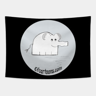 Enormously Funny Cartoons Logo Tapestry