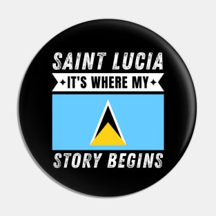 Saint Lucian Pin