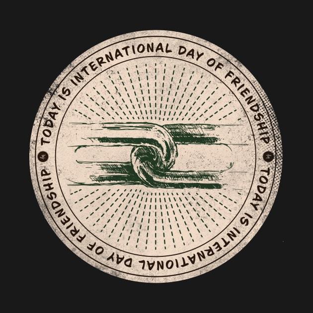 Today is International Day of Friendship Badge by lvrdesign