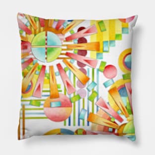 Art Deco Festival Pillow