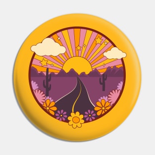 1970s Road Trip Pin